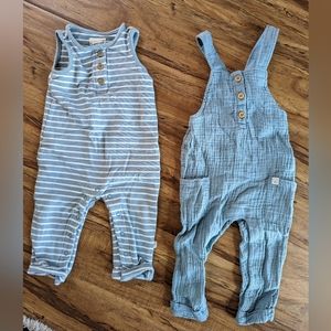 Little Planet organic rompers 12 months